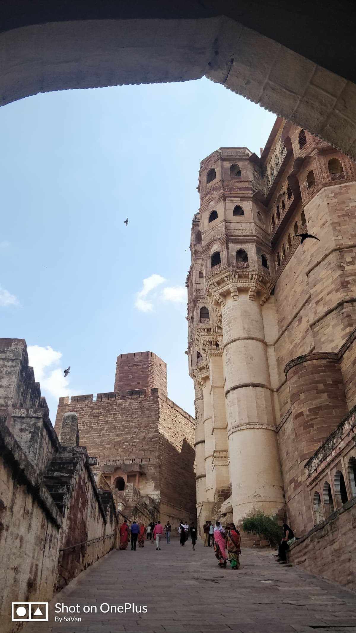 Inside Mehrangarh Fort, Jodhpur